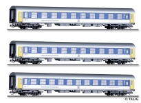 Tillig 01097 - TT - 3-tlg. Set Personenwagen, Mitteldeutschen Regiobahn, Ep. VI